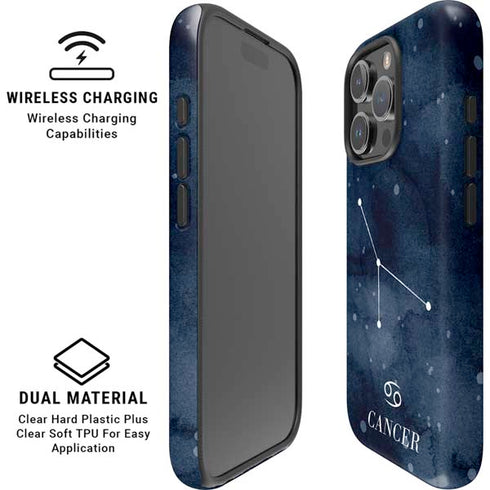 Cancer Constellation iPhone 16 Pro Magsafe Impact Case